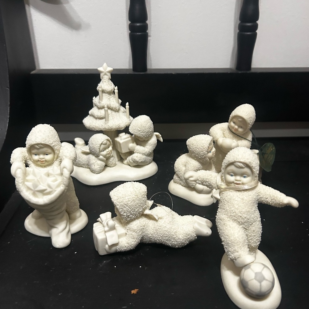 ❄️ Snowbabies Dept. 56, Lot of (5)